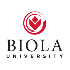 The image features a logo that represents Biola University. The design includes the university's name prominently displayed in a clear font, reflecting its branding. The graphic elements convey a sense of identity and professionalism associated with the institution.